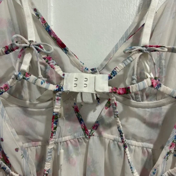 NWT For Love & Lemons Lailah Slip Dress - Picture 5 of 8